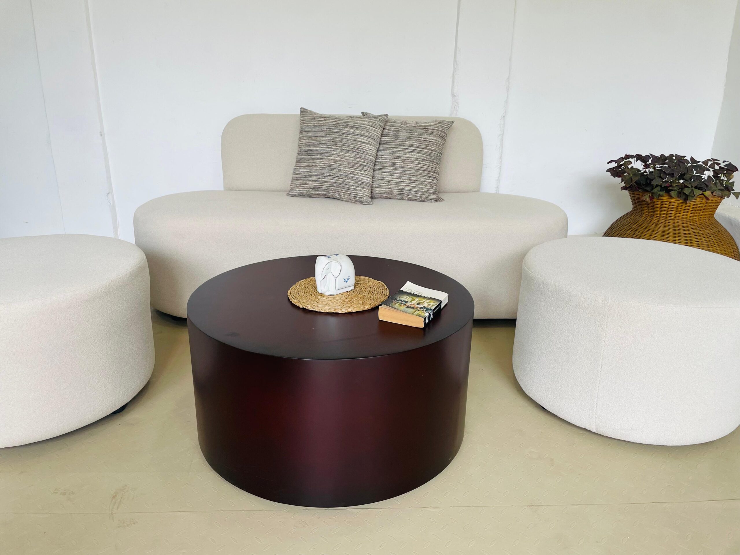 2-Seater Pebble Sofa - Image 3