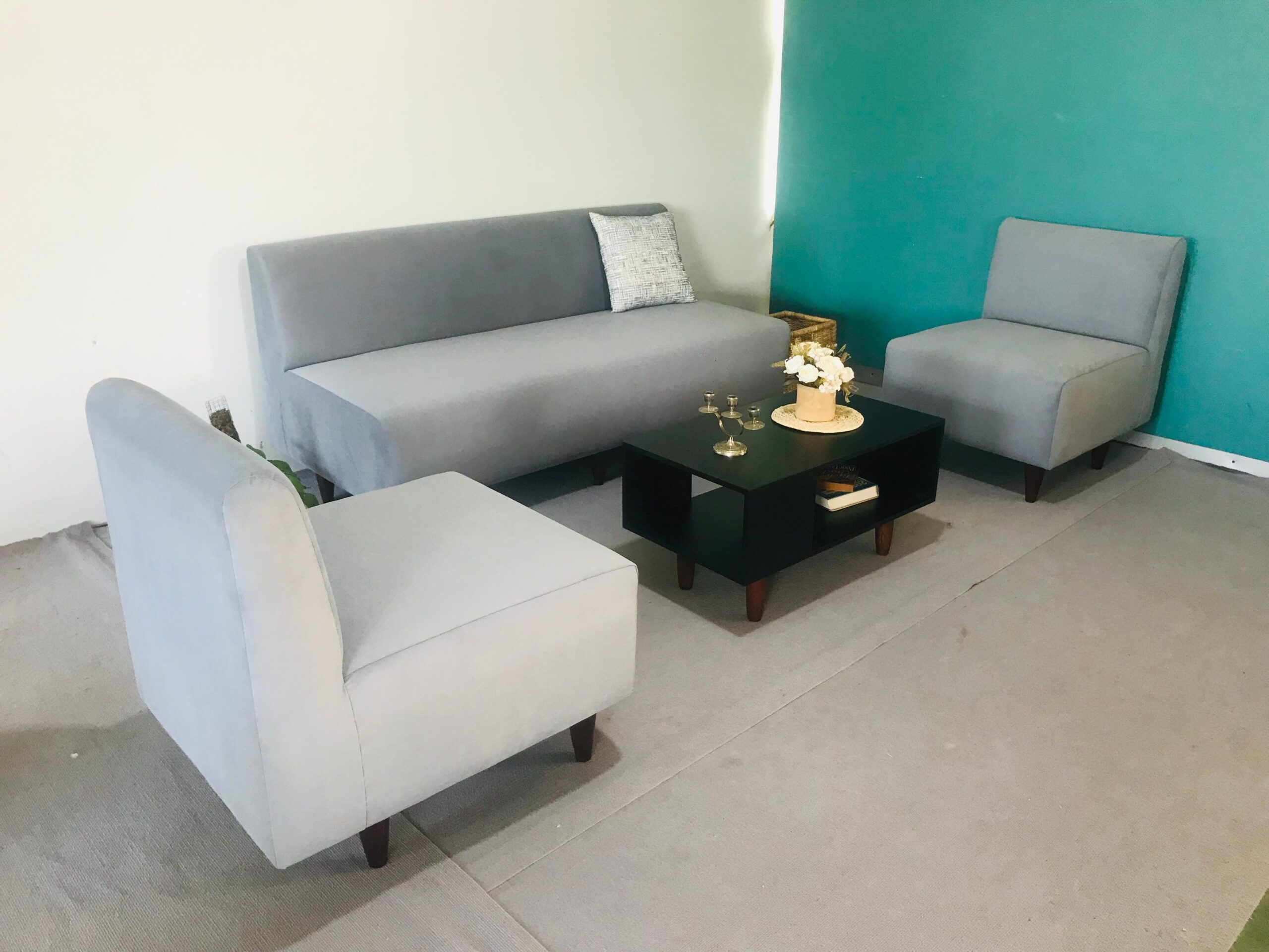 5-Seater Birch Sofa Set