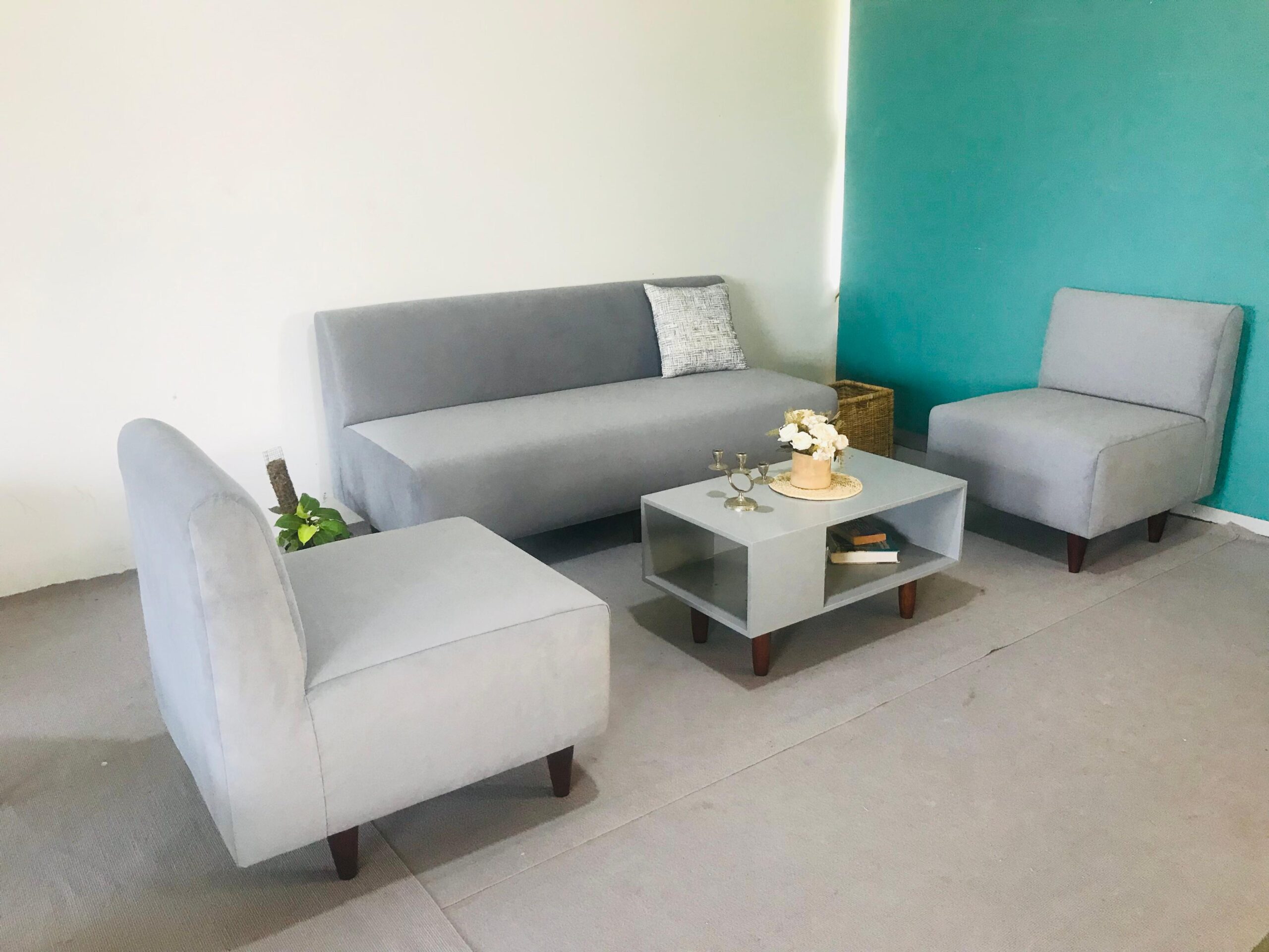 5-Seater Birch Sofa Set - Image 2