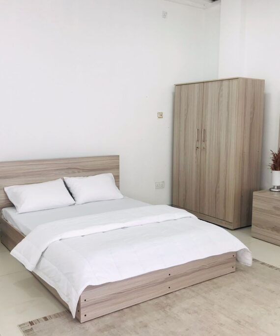 Aspen Arrangement with 2-Door Wardrobe and Aspen Dressing Table
