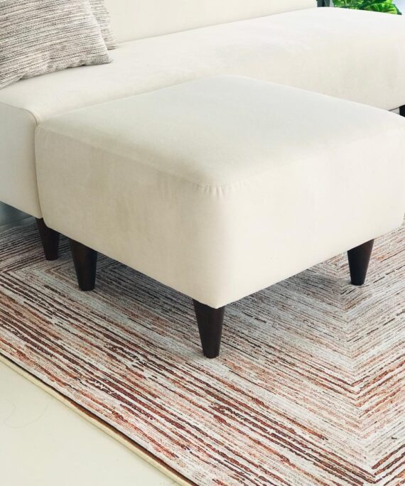 Solo Birch Ottoman